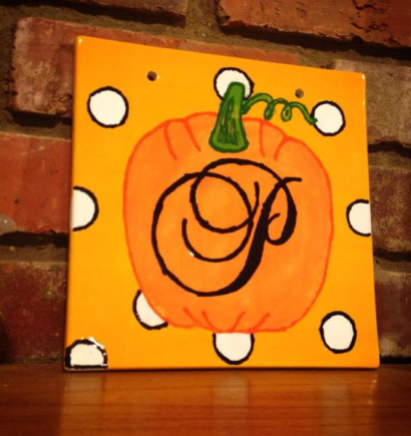 Monogram Pumpkin tile - https://kreativedoting.wordpress.com/2013/08/01/monogram-pumpkin/?blogsub=confirmed#blog_subscription-5