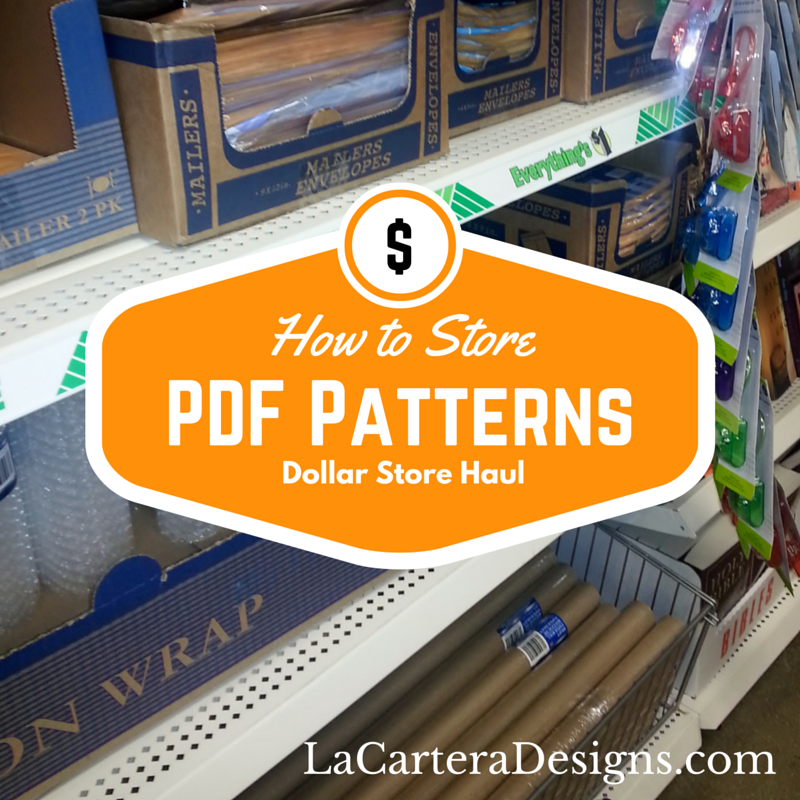 Sewing Tip- Cheap PDF Pattern Storage Ideas – LaCartera Designs