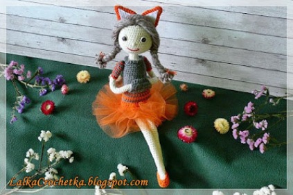 Crochet Fox Doll - by Lalka Crochetka - http://lalkacrochetka.blogspot.com/2016/10/fox-doll-lalka-lisek.html